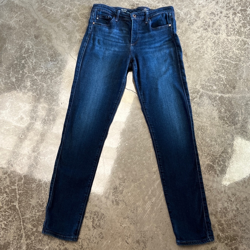 AG, Adriano Goldschmeid, The Prima jeans, dk blue wash, sz 27R, worn once